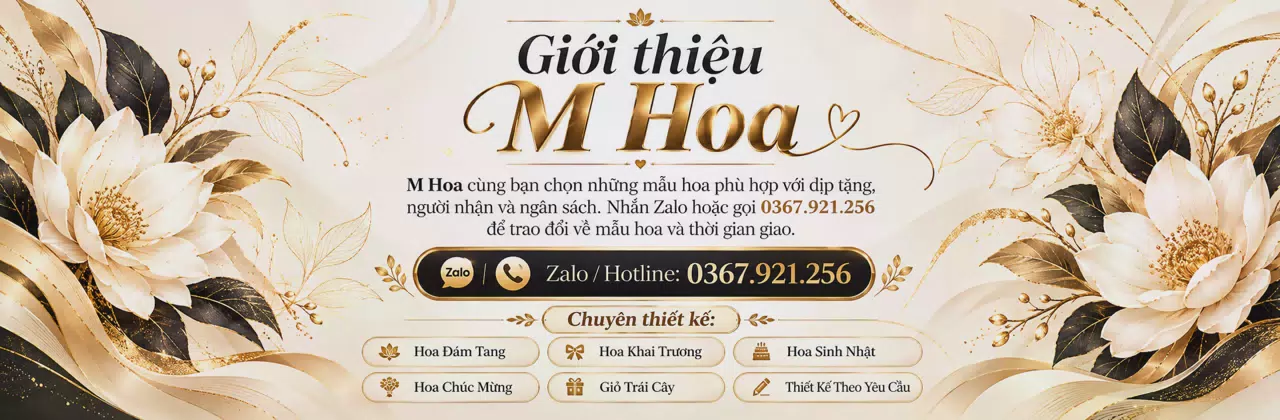 Ảnh bìa Shop hoa tươi Xã An Định Vĩnh Long - Chọn hoa gửi đúng tâm tình